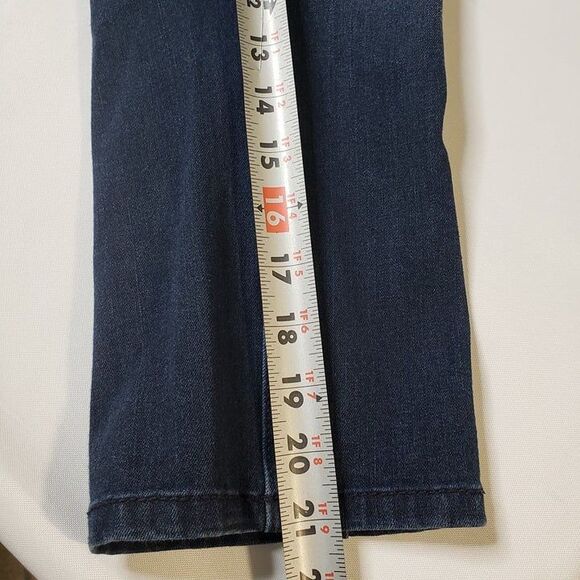 Womens Seven7 Denim Skinny Capris Jeans size 8 Capri Dark Wash - Picture 7 of 9